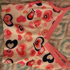 Pink heart top to big for me, brand new tried once.